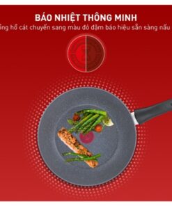 Bộ nồi chảo Tefal Cook Healthy 3pcs (Chảo 24/Chảo sâu 28/ Nồi 20)