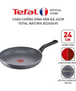 Combo Chảo vân đá Tefal Natura Chảo chiên 24cm & Chảo chiên 28cm