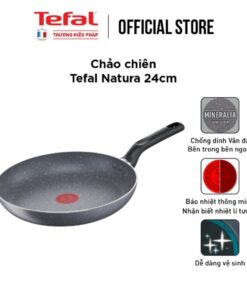 Chảo chống dính vân đá Tefal Natura B2260495 24cm