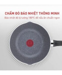 Chảo chiên sâu lòng vân đá Tefal Natura B2266595 26cm