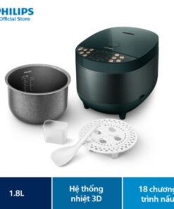 Nồi cơm điện tử Philips HD451862  1.8 lít  6 lớp, lòng nồi dày