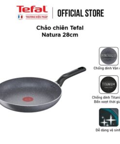 Chảo chống dính vân đá Tefal Natura B2260695 28cm