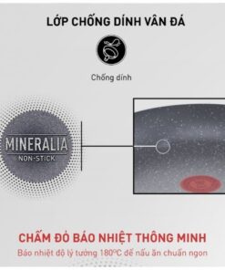 Combo Chảo vân đá Tefal Natura Chảo chiên 24cm & Chảo chiên 28cm